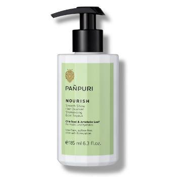 PAÑPURI NOURISH Smooth Shine Hair Cleanser pečující šampon pro všechny typy vlasů 185 ml