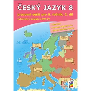 Český jazyk 8 2. díl Pracovní sešit (978-80-7600-355-2)