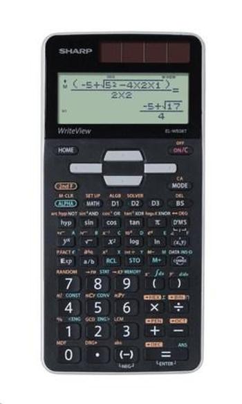 Calculator, scientific, 640 functions, SHARP "EL-W506TGY", ELW506TGY