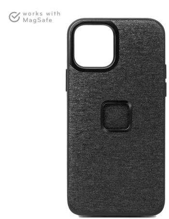 Peak Design Everyday Case iPhone 12 Pro Max M-MC-AG-CH-1 ,šedá - rozbaleno