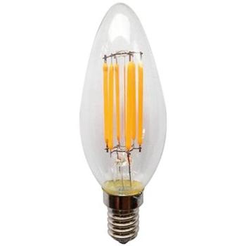 Retro LED Filament Candle Clear žárovka 4W/230V/E14/6500K/440Lm/360° (DECO4CW)