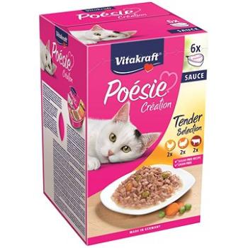 Vitakraft Cat mokré krmivo Poésie Création Multipack v omáčce 6 × 85g (4008239350855)