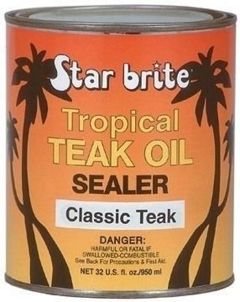 Star Brite Tropical Teak Oil 473 ml Lodní teakový olej, čistič teaku