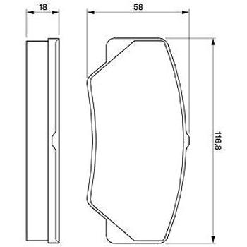 BOSCH Olejový filtr 0 986 452 044 (0986452044)