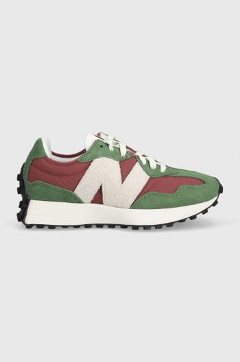 Sneakers boty New Balance WS327UO zelená barva