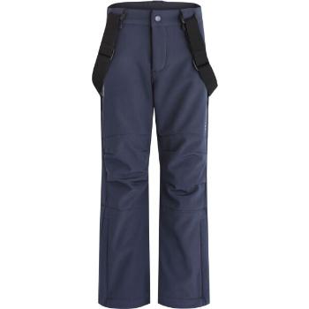 Loap LOVELO Dětské softshellové kalhoty, tmavě šedá, velikost 146-152
