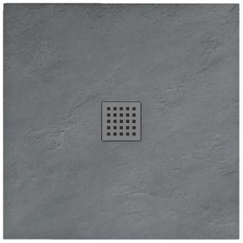 REA Sprchová vanička Grey Rock 90x90 REA-K4585