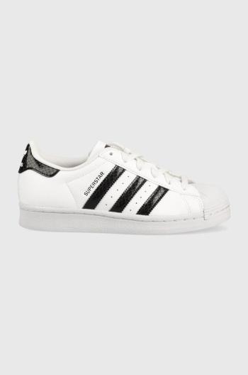 Dětské sneakers boty adidas Originals bílá barva