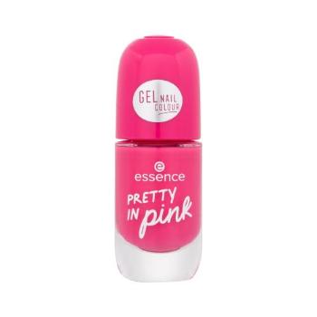 Essence Gel Nail Colour 8 ml lak na nehty pro ženy 57 Pretty In Pink