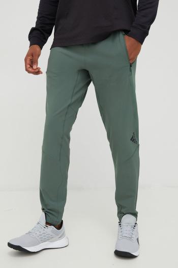 Tréninkové kalhoty adidas Performance D4t pánské, zelená barva, hladké