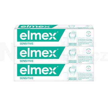 Elmex Sensitive zubní pasta 3×75 ml