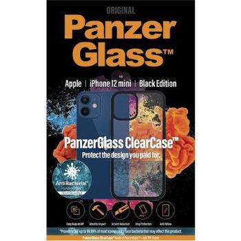 Pouzdro PanzerGlass ClearCase Antibacterial na Apple iPhone 12 mini černé