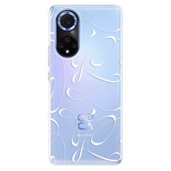 Odolné silikonové pouzdro iSaprio - Fancy - white - Huawei Nova 9