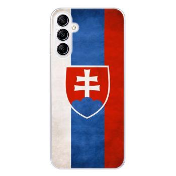 Odolné silikonové pouzdro iSaprio - Slovakia Flag - Samsung Galaxy A14 / A14 5G