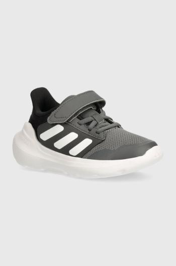 Dětské sneakers boty adidas Tensaur Run 3.0 EL C šedá barva, IE5986