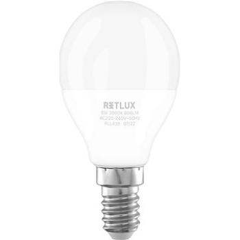 RETLUX RLL 435 G45 E14 miniG 8W WW (RLL 435)