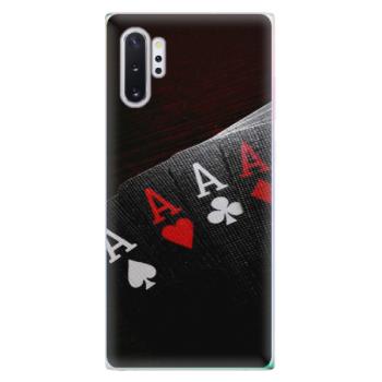 Odolné silikonové pouzdro iSaprio - Poker - Samsung Galaxy Note 10+