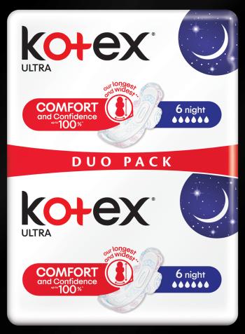 Kotex Ultra Night Duo pack 12 ks