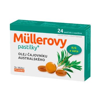 Dr. Müller Müllerovy pastilky s olejem čajovníku australského 24 pastilek