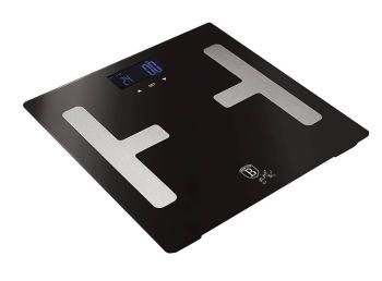 BERLINGERHAUS Osobní váha Smart s tělesnou analýzou 150 kg Royal Black Collection BH-9102