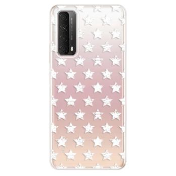 Odolné silikonové pouzdro iSaprio - Stars Pattern - white - Huawei P Smart 2021