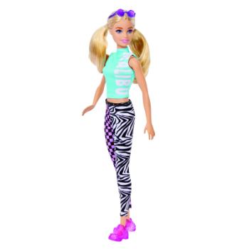 Barbie modelka Malibu top a legíny