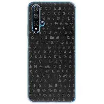 iSaprio Ampersand 01 pro Huawei Nova 5T (amp01-TPU3-Nov5T)