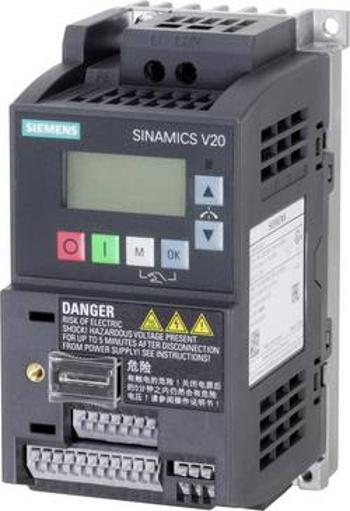 Frekvenční měnič Siemens 6SL3210-5BB12-5UV1, 0.25 kW, 200 V, 240 V, 0.25 kW, 550 Hz