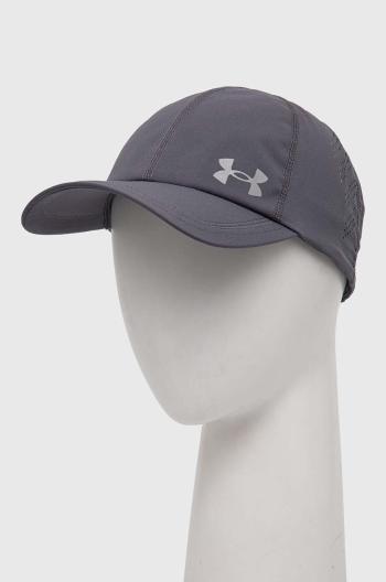 Kšiltovka Under Armour Iso Cill Launch šedá barva, hladká