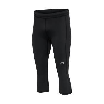 Pánské kompresní kalhoty 3/4 Newline Core Knee Tights Men  černá