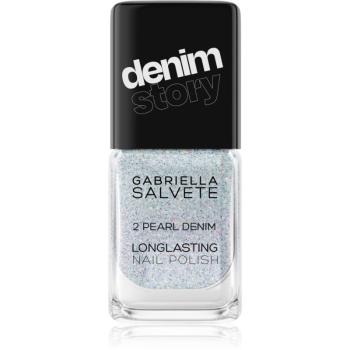 Gabriella Salvete Denim Story dlouhotrvající lak na nehty odstín 02 Pearl Denim 11 ml