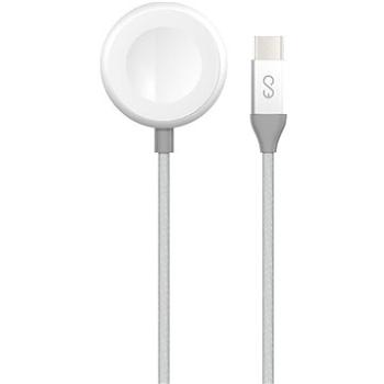 Epico Apple Watch Charging Cabel SB-C 1.2m, stříbrná (9915102100017)