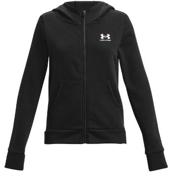 Under Armour RIVAL FLEECE LU Dívčí mikina, černá, velikost