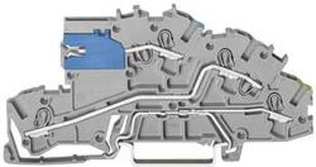 Vícenásobná instalační svorka Wago 2003-7641, s N oddělovači, pružinová, 5,2 mm, šedá