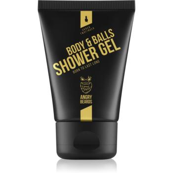 Angry Beards Urban Twofinger Shower Gel energizující sprchový gel 50 ml