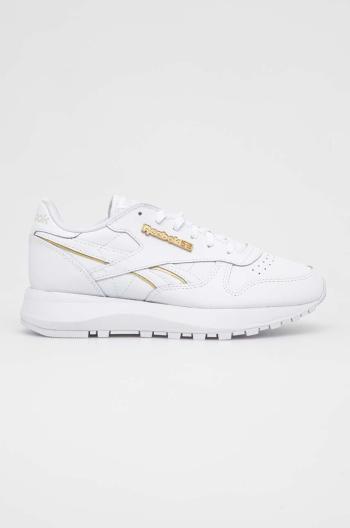 Sneakers boty Reebok Classic CLASSIC LEATHER bílá barva, 100074547