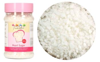 Cukrové zdobení - granulovaný cukr Pearl Sugar - 200 g - FunCakes
