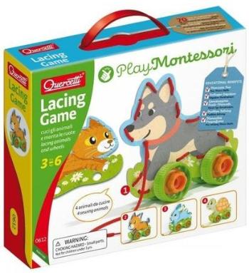 Quercetti Lacing Game lacing animals & wheels