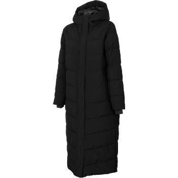 4F DOWN JACKET Dámský péřový kabát, černá, velikost S