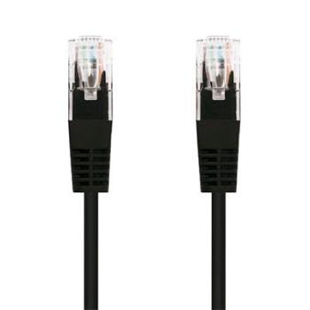 Kabel C-TECH patchcord Cat5e, UTP, černý, 0,25m