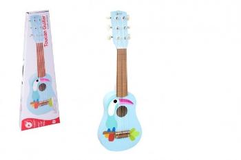 Teddies Dřevěná kytara s trsátkem, 52 cm