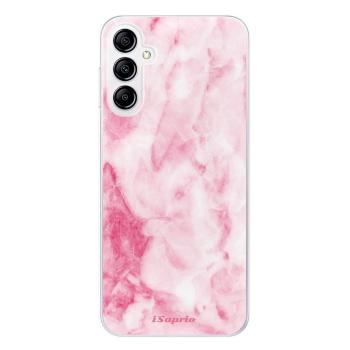 Odolné silikonové pouzdro iSaprio - RoseMarble 16 - Samsung Galaxy A14 / A14 5G