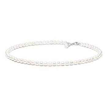 GAURA Perlový náhrdelník z pravých říčních perel - GA3012-WH
