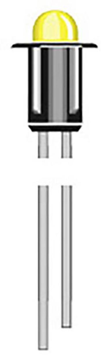 Indikační LED Oshino MD-302R, 2.1 V/DC, červená