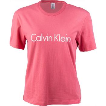 Calvin Klein S/S CREW NECK Dámské tričko, růžová, velikost XS