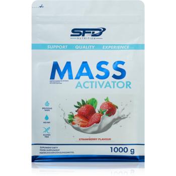 SFD Nutrition Mass Activator podpora tvorby svalové hmoty příchuť Strawberry 1000 g