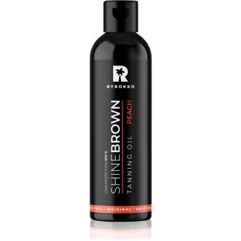 ByRokko Shine Brown Peach ochranný olej pro podporu opálení 150 ml