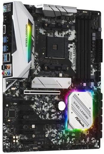 ASRock B450 Steel Legend / AM4 / 4x DDR4 DIMM / HDMI / DP / M.2 / USB Type-C / ATX, B450 STEEL LEGEND