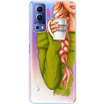 iSaprio My Coffe and Redhead Girl pro Vivo Y72 5G (coffread-TPU3-vY72-5G)