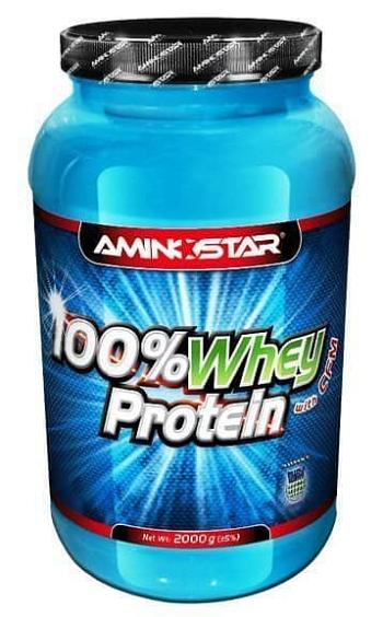 Aminostar 100% Whey Protein Příchuť: Vanilla, Balení(g): 2000g